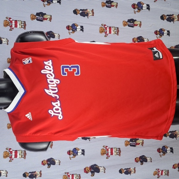 2013 Los Angeles Clippers Chris Paul.#3 red Youth XL Adult SM basketball jersey - Picture 2 of 7